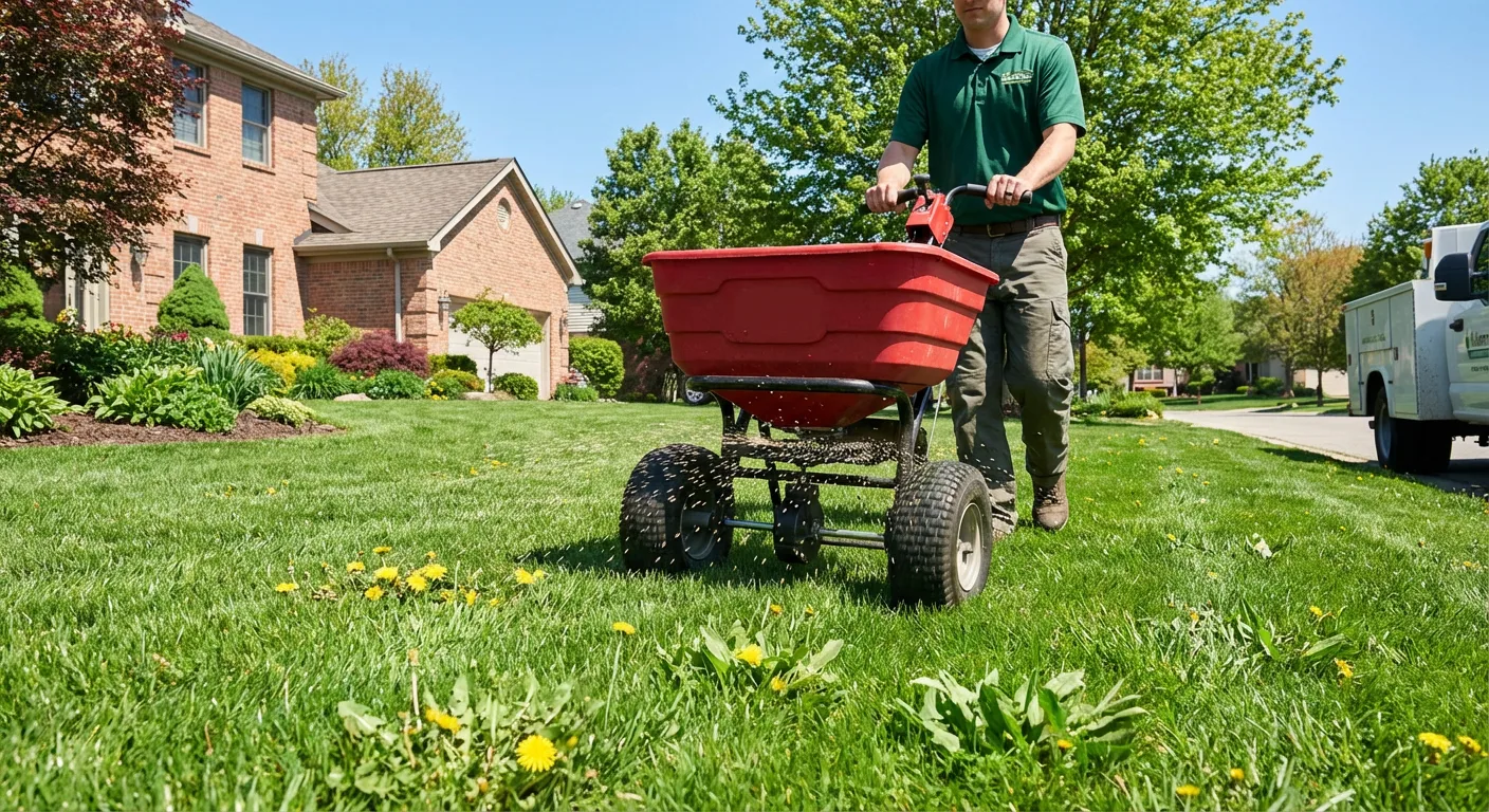 Professional lawn fertilization and weed control service in Spokane Valley, WA
